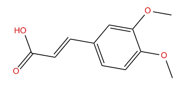 (E)-3-(3,4-Dimethoxyphenyl)-2-propenoic acid